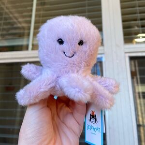 NWT Fluffy Octopus Jellycat 🐙